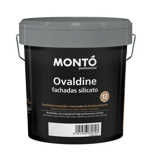 Protective paint - OVALDINE SILICATO - PINTURAS MONTO - decorative / self-priming / indoor