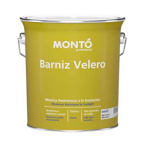 Protective varnish - BARNIZ VELERO - PINTURAS MONTO - alkyd resin / for wood / high-gloss