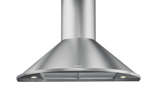 Wall-mounted range hood - CRD 93X 90 - Candy - ducted / with built-in lighting