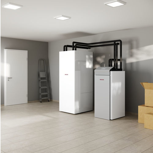 Electric hot water tank - HSBC 300 L COOL - STIEBEL ELTRON - free-standing / vertical / residential