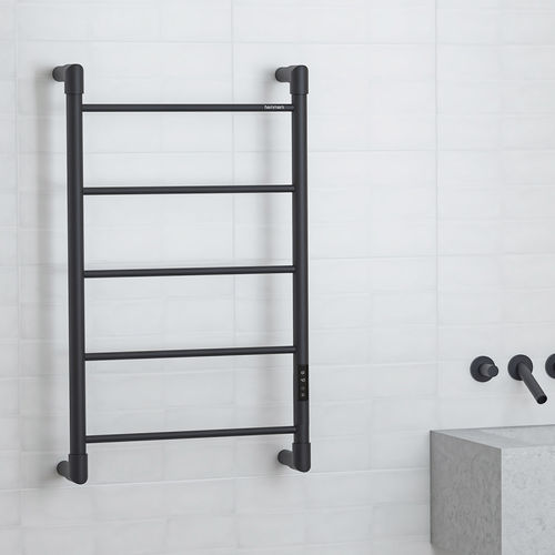 Electric towel radiator - Hermes  - HAMMAM DESIGN RADIATOR - 0...500 w / contemporary / stainless steel