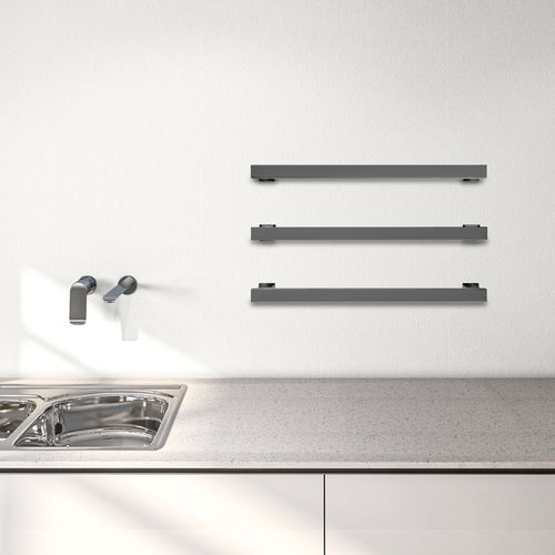 Electric towel radiator - Nemrut  - HAMMAM DESIGN RADIATOR - 0...500 w / contemporary / stainless steel