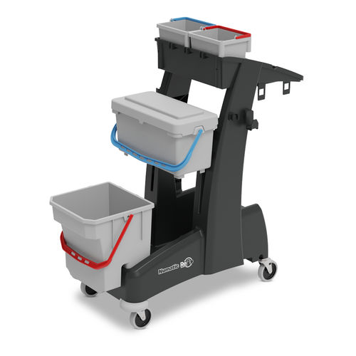 Cleaning trolley - MULTI-Matic MM7 - Numatic - waste / commercial / made from recycled materials