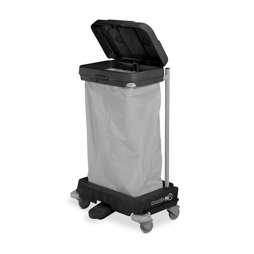 Recycled plastic waste bin - SAX120PR - Numatic - free-standing / commercial / 120L
