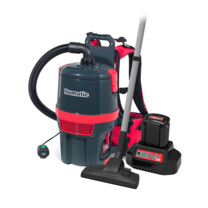 Professional vacuum cleaner - RSB150NXH - Numatic - backpack / dry / cordless