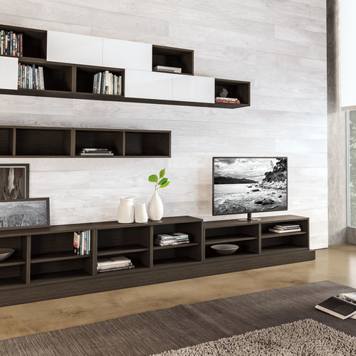 Low shelf - STOW™ - KIMBALL Office - contemporary / wooden / laminate