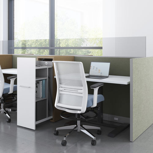 Workstation desk - FOOTPRINT® - KIMBALL Office - free-standing / 2 person / contemporary
