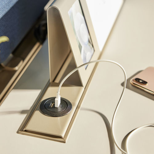Power socket - PERKS® - KIMBALL Office - USB / speaker / multiple