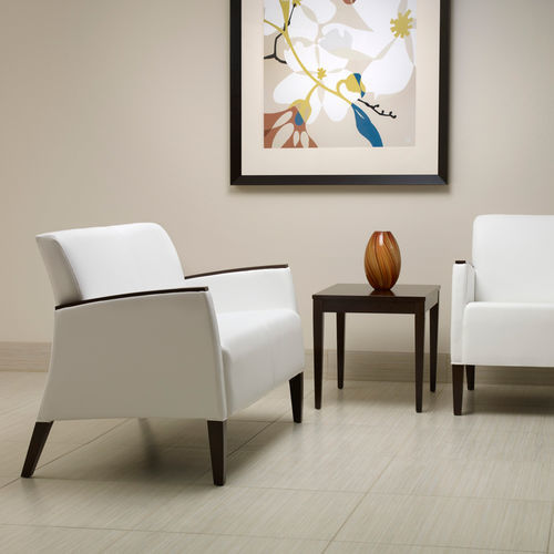Traditional side table - BEO® - KIMBALL Office - wooden / wooden base / rectangular