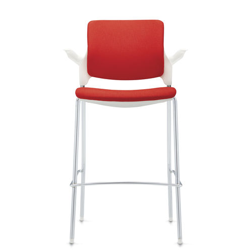 Contemporary bar chair - STREAM™ - GLOBAL totaloffice - indoor / plastic / GreenGuard® certification
