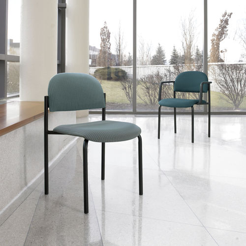 Contemporary visitor chair - LOCUST® - GLOBAL totaloffice - indoor / fabric / upholstered