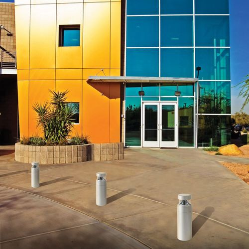 Public space bollard light - PEYOTE™ - Beta-Calco - contemporary / cast aluminum / extruded aluminum