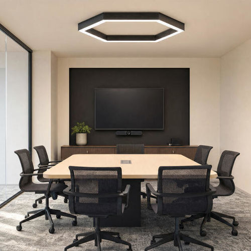 Hanging light fixture - BLHC - Beta-Calco - surface-mounted / LED / hexagonal