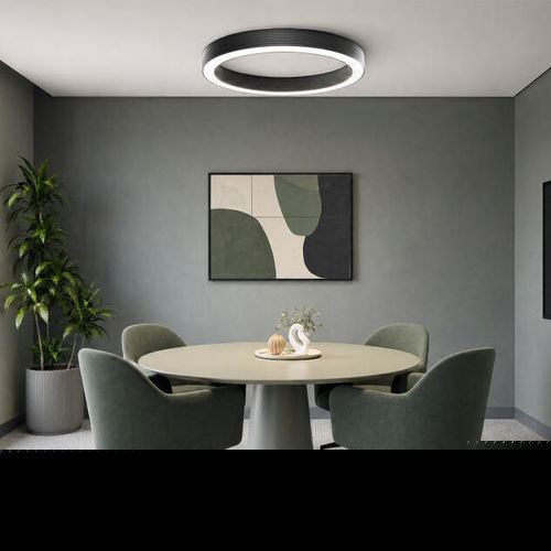 Contemporary ceiling light - BLRC - Beta-Calco - ring-shaped / polycarbonate / aluminum