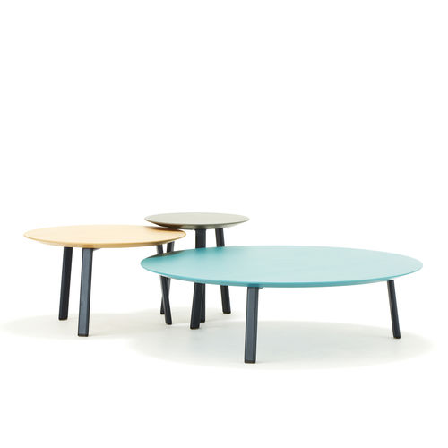 Contemporary coffee table SUNDA 2 allermuir oak / MDF / stained wood