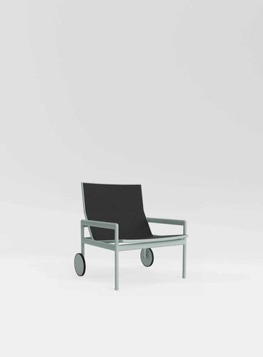 Contemporary sun lounger - SONORA - BROWN JORDAN - mesh / metal / for outdoor use
