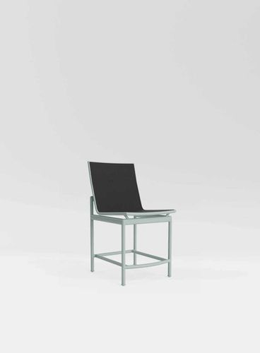 Contemporary bar stool - SONORA - BROWN JORDAN - fabric / metal base / 4-legged