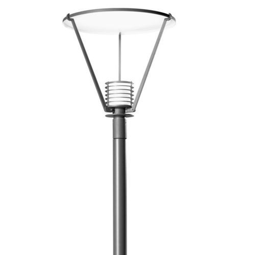 Aluminum urban lantern - AGENA - Hess GmbH Licht + Form - floor-standing / LED / round