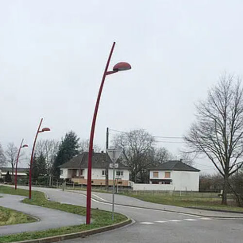Urban lamp post - CANTO - Hess GmbH Licht + Form - contemporary / galvanised steel / aluminum