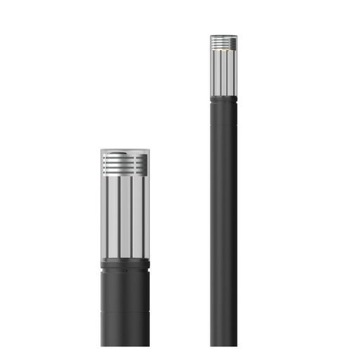 Urban bollard light - RESIDENZA C ZERO GEN2 - Hess GmbH Licht + Form - contemporary / PC / aluminum