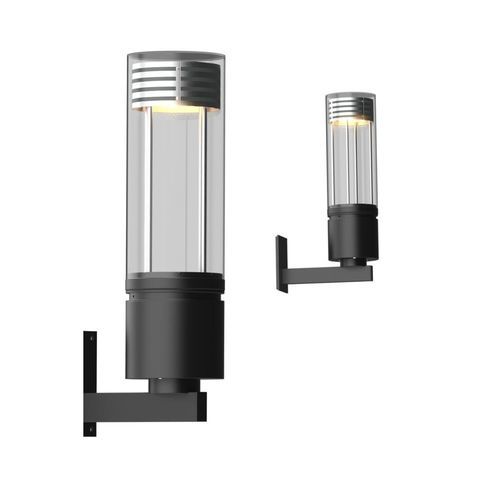 Contemporary wall light - RESIDENZA - Hess GmbH Licht + Form - exterior / PMMA / cast aluminum