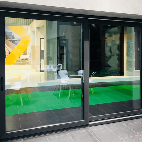 Plastic sliding system - SMOOVIO   - ARUTECH PARIMAD AKNAD OÜ - glass / door / external