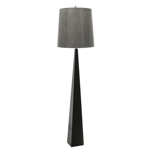 Floor-standing lamp - ASCENT - Elstead Lighting Ltd - painted steel / silk / contemporary