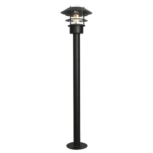 Garden bollard light - HELSINGOR - Elstead Lighting Ltd - contemporary / stainless steel / LED