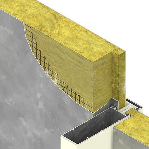 Thermal-acoustic insulation - NEXUS LAMELLA - Siderise Group - stone wool / rigid panel / for facades