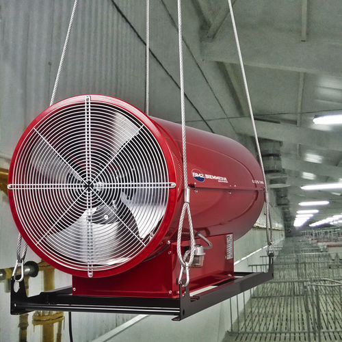 Fuel oil hot air generator - GE/S - BIEMMEDUE SpA - portable