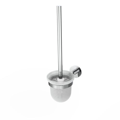 Stainless steel toilet brush - 5486785 - ERLAU - wall-mounted
