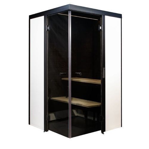 Finnish sauna - SmartFold - HARVIA - home / wooden / indoor