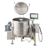 gas boiling pan