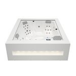 above-ground hot tub