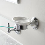 wall-mounted soap dish