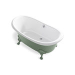 oval bathtub