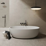 oval bathtub