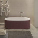 oval bathtub