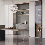contemporary storage cabinet for kitchen