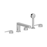 double-handle bathtub mixer tap