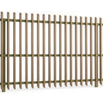 fence with bars