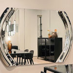 wall-mounted mirror