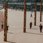 COR-TEN® steel column