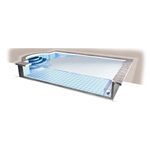 swimming pool cover with rods
