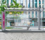 aluminum bus shelter
