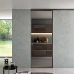glass sliding panel