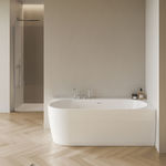 corner bathtub
