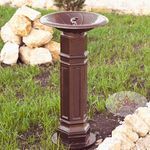outdoor drinking fountain