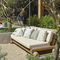 Outdoor sofa - Trancoso - Tidelli - customizable color / fabric ...