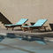 Contemporary sun lounger - Moorea - Tidelli - wooden / eucalyptus ...